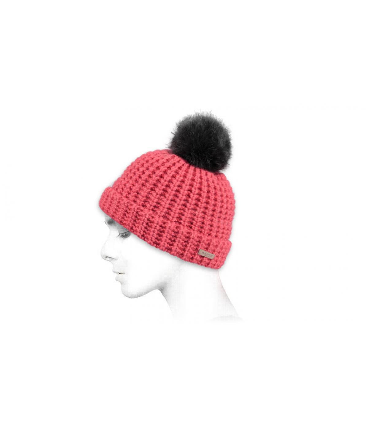 Gorro mujer Bonnie rosa